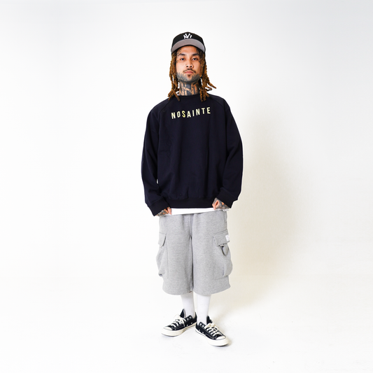 Black + Ivory Crewneck Sweatshirt