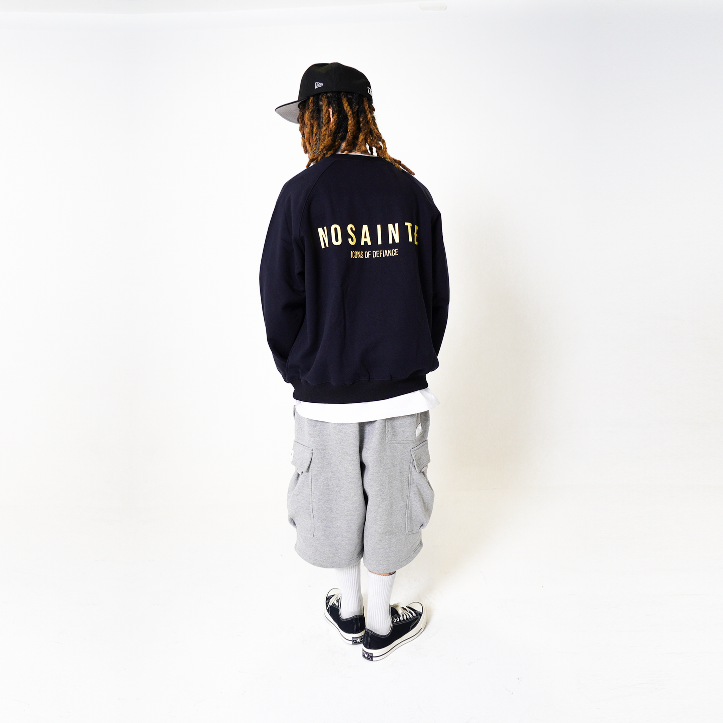 Black + Ivory Crewneck Sweatshirt